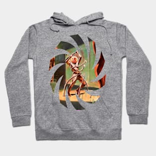 Retro Alien Robotics Mecha Hoodie